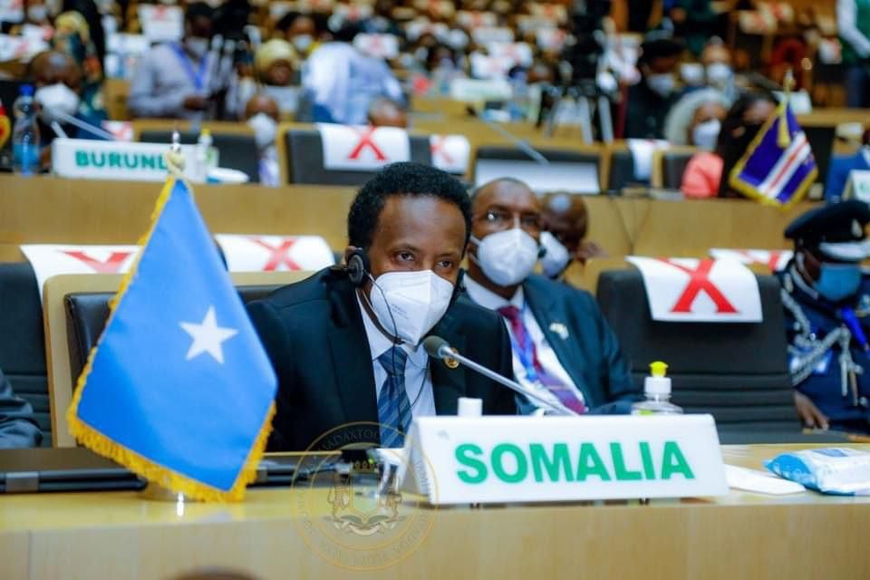 President Farmajo attends the 35th session of the African Union Summit