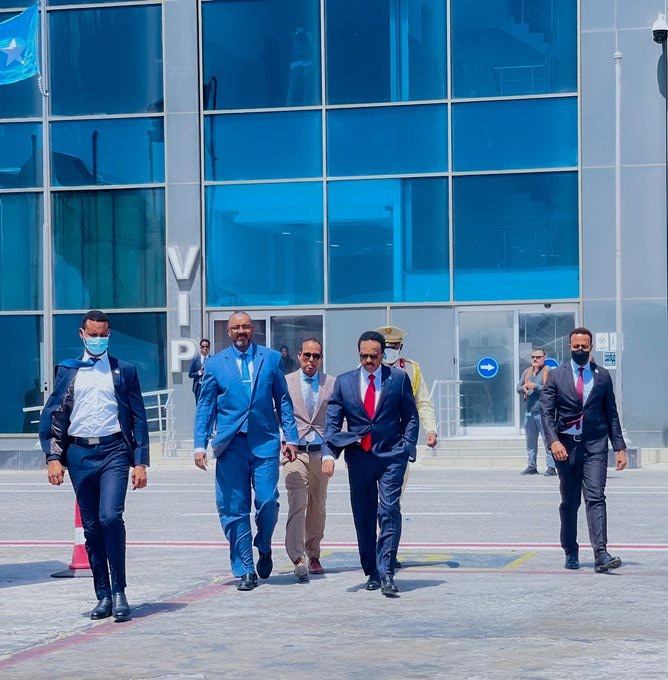 President Farmajo heads to Addis Ababa to attend the 35th ordinary Session of the African Union Assembly