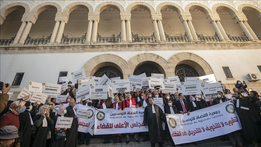 Tunisian judges reject president's plan to dissolve judicial body