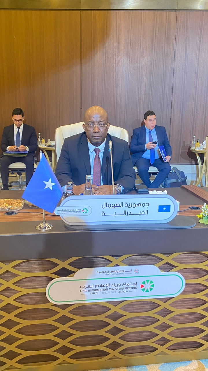 Minister of Information delivers speech at the Arab League Ministerial meeting