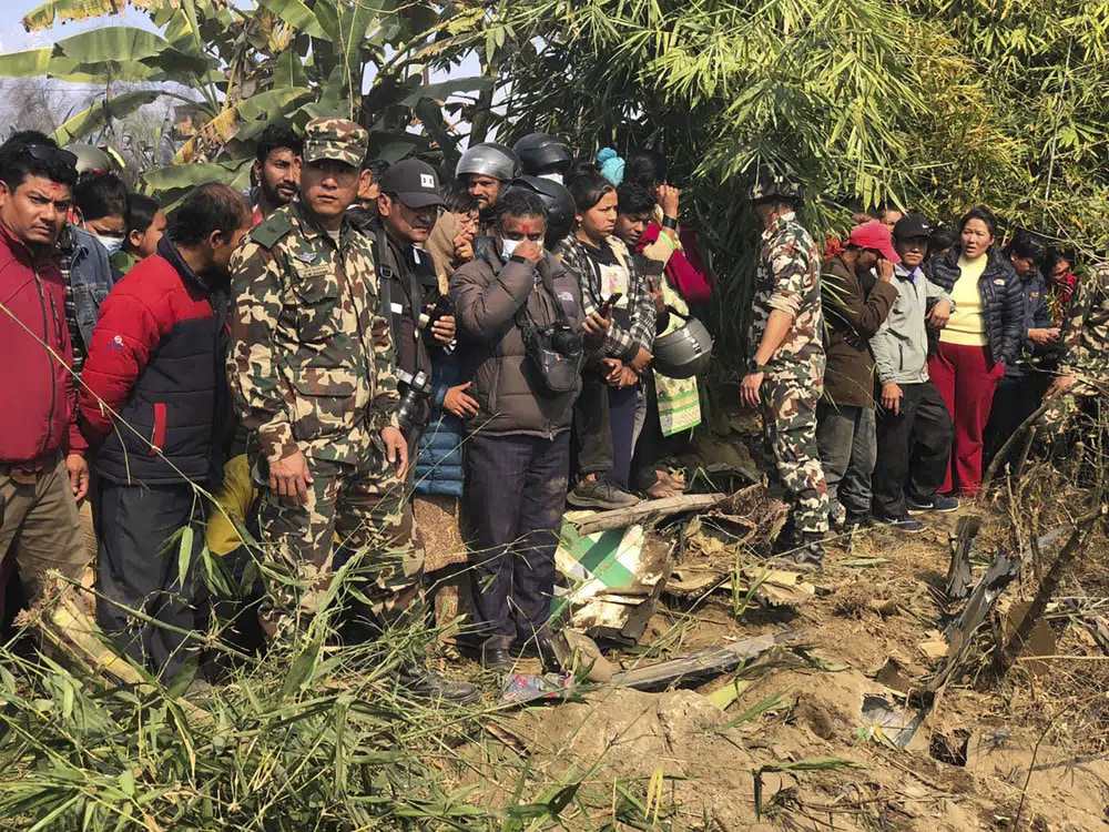 At least 68 die as a plane crash in Pokhara airport