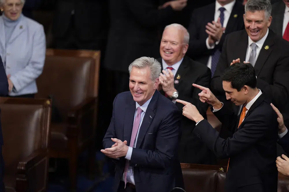 Kevin McCarthy elected as US House Speaker in post-midnight 15th ballot