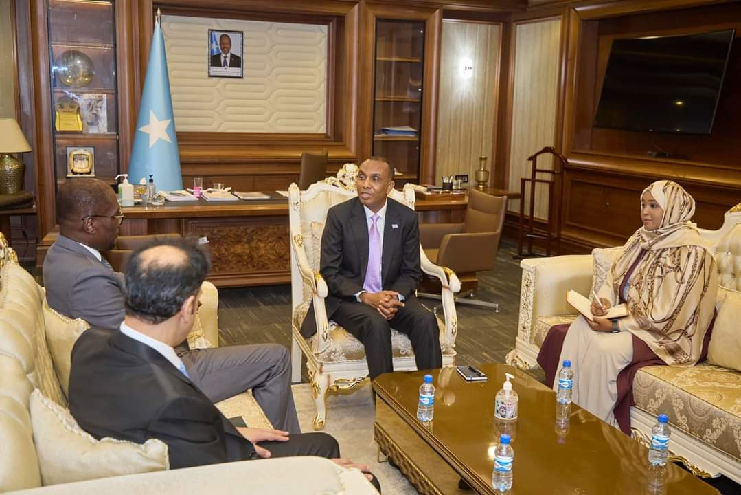 Somali Prime Minister meets Saudi Ambassador to Somalia