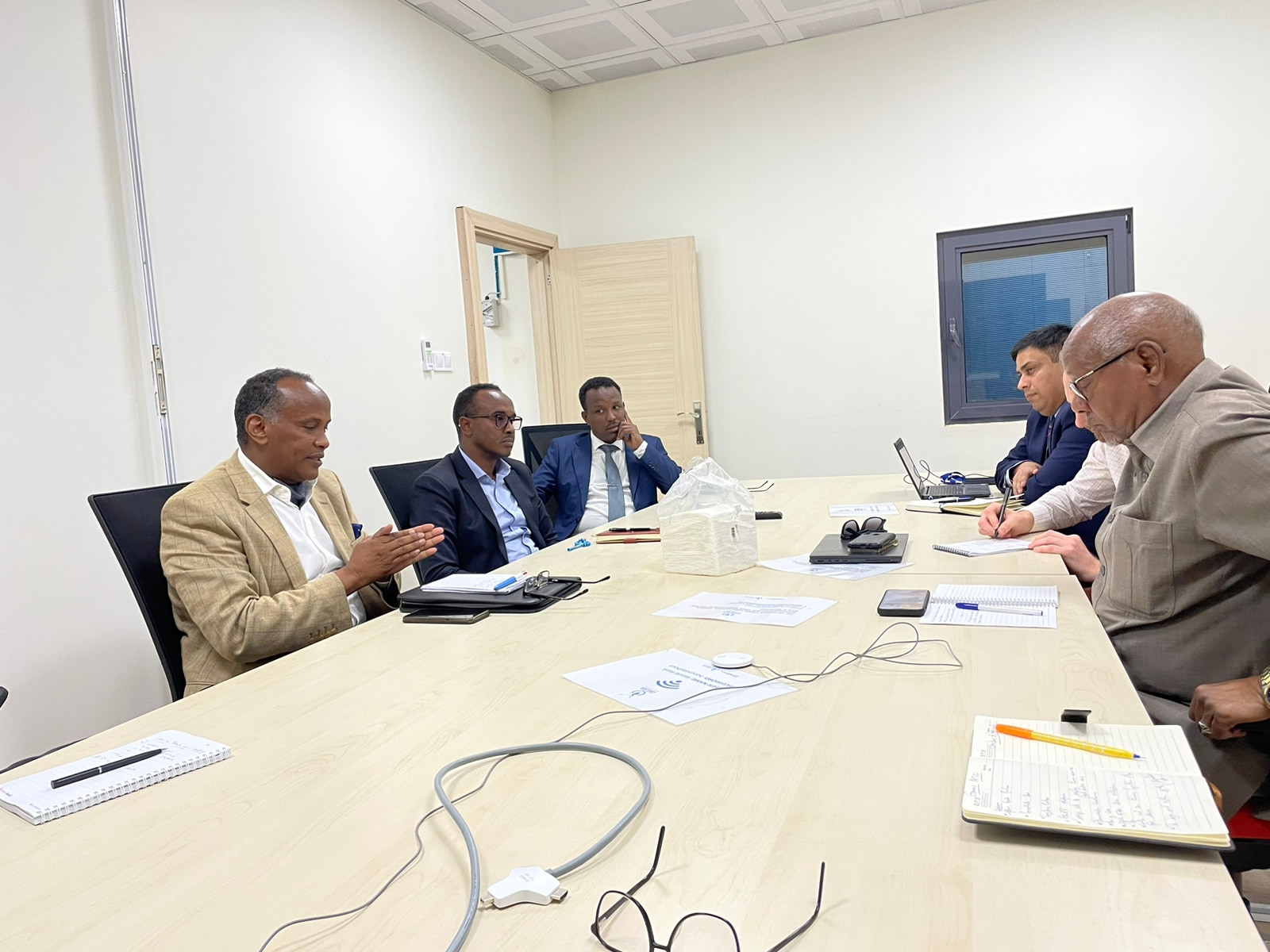 Chairman of National Disaster Management meets officials from the WB