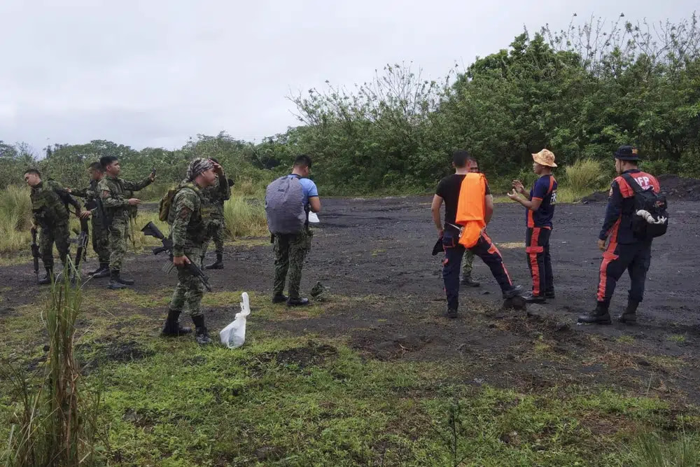 Search on Philippine volcano confirms 4 died in plane crash