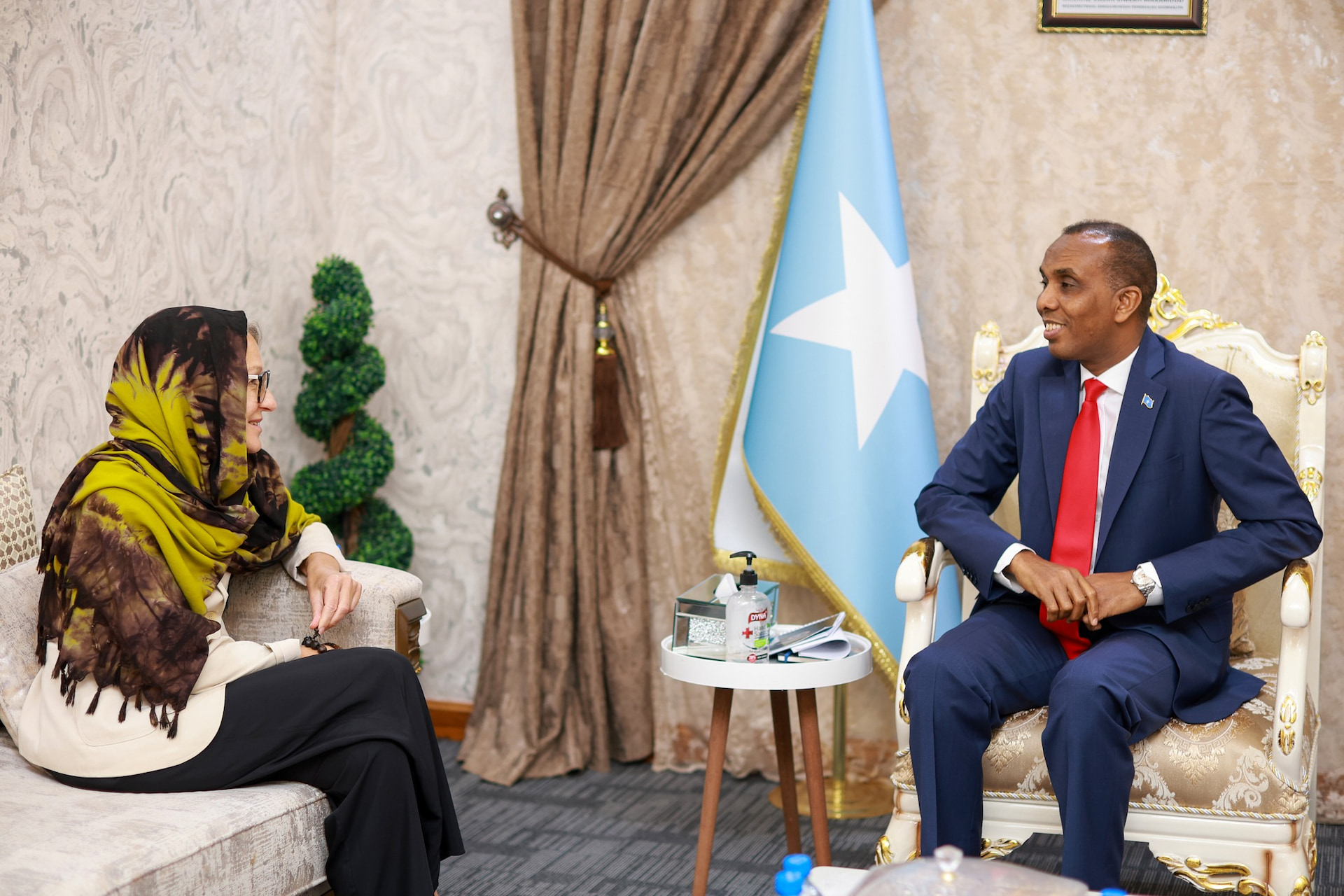 Somali PM, European Union Ambassador Discuss Priorities for Development Projects