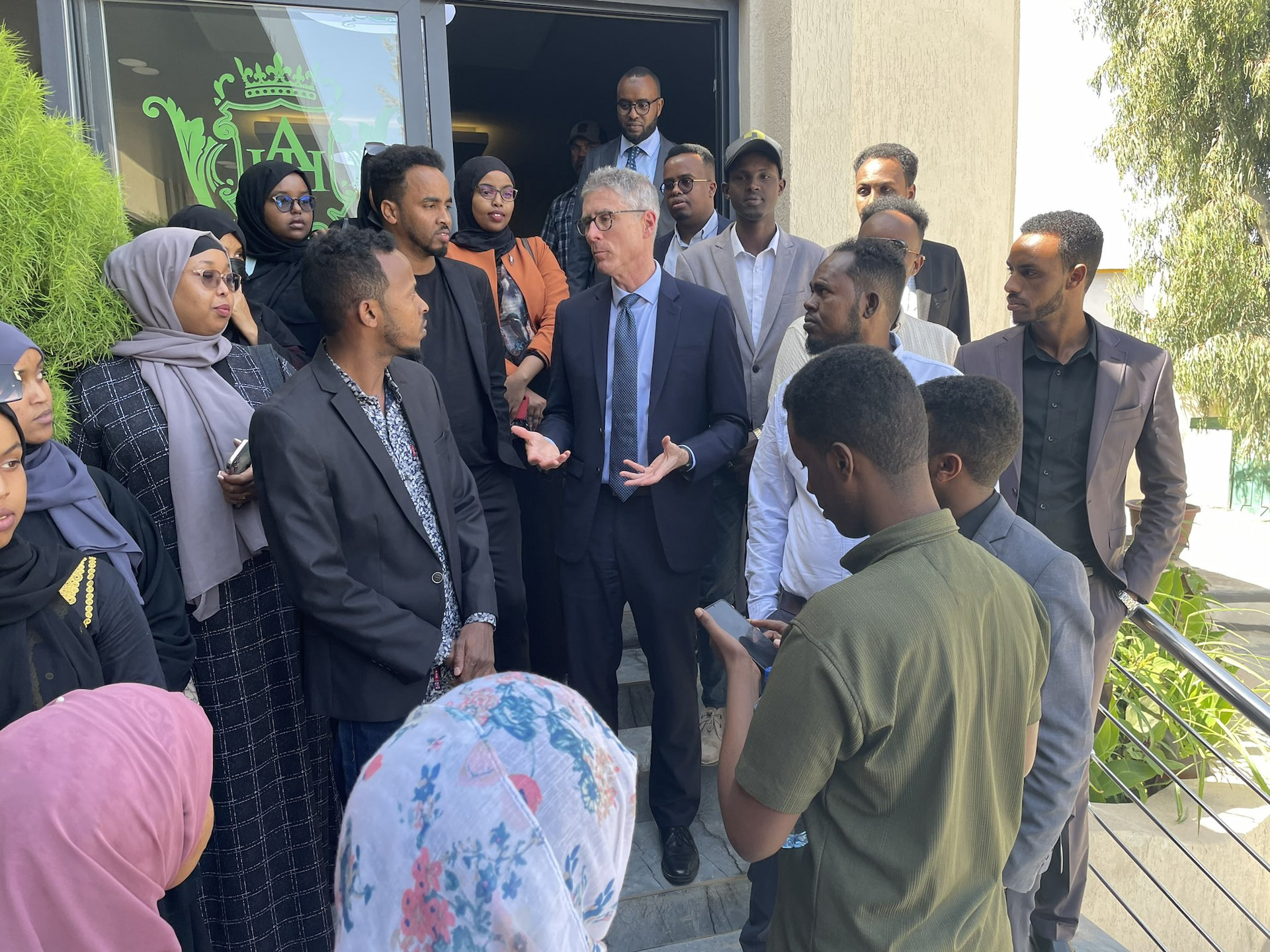 A delegation from U.S. Embassy in Mogadishu visits Hargeisa