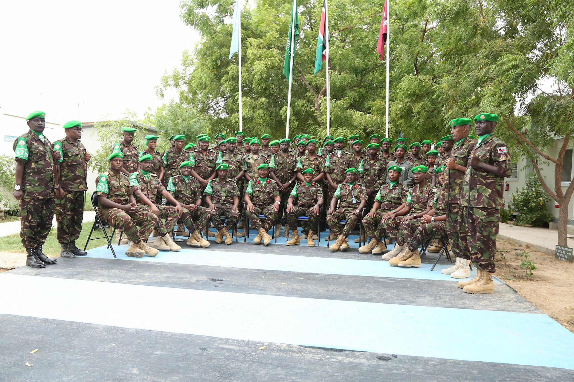 Change of Command for ATMIS Sector Two - Brig. Kamoiro takes over as commander of ATMIS Kenya troops