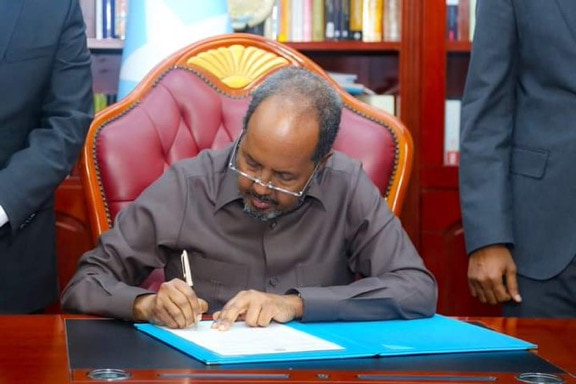 President Hassan signs three bills approved by both Houses of the Parliament