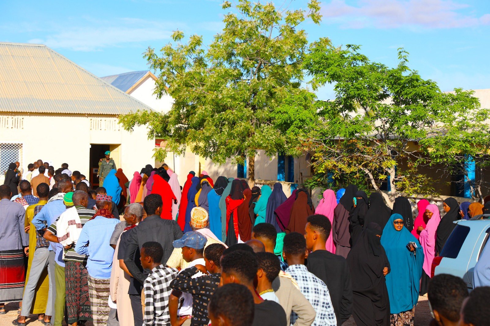 Historic day for Puntland State of Somalia as people cast votes
