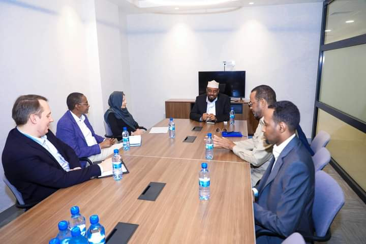 Jubaland State President meets EU Ambassador to Somalia