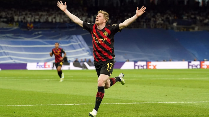 De Bruyne rocket earns City first-leg draw: Real Madrid 1-1 Manchester City