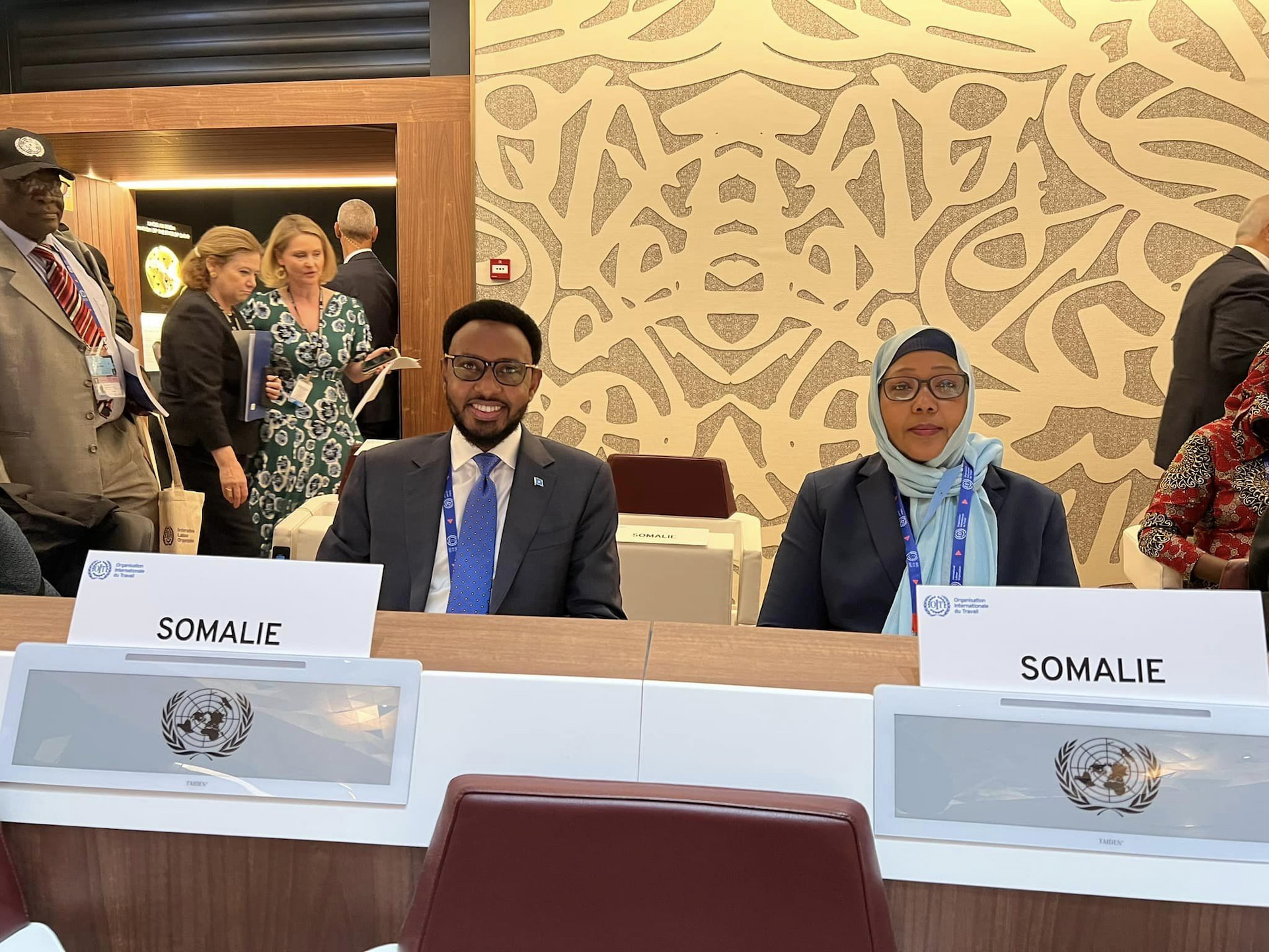 Minister of Labor attends a conference in Geneva