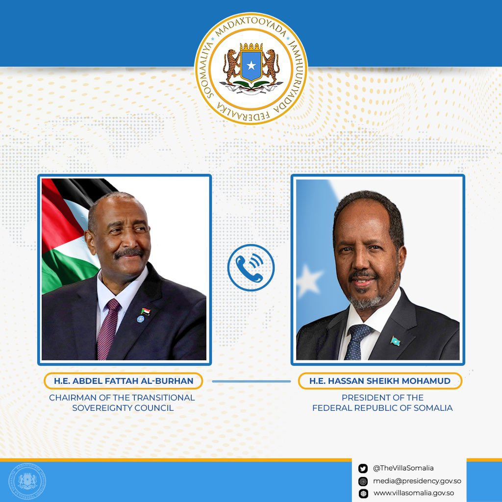 Somali President Reaffirms Commitment to Peace in Sudan
