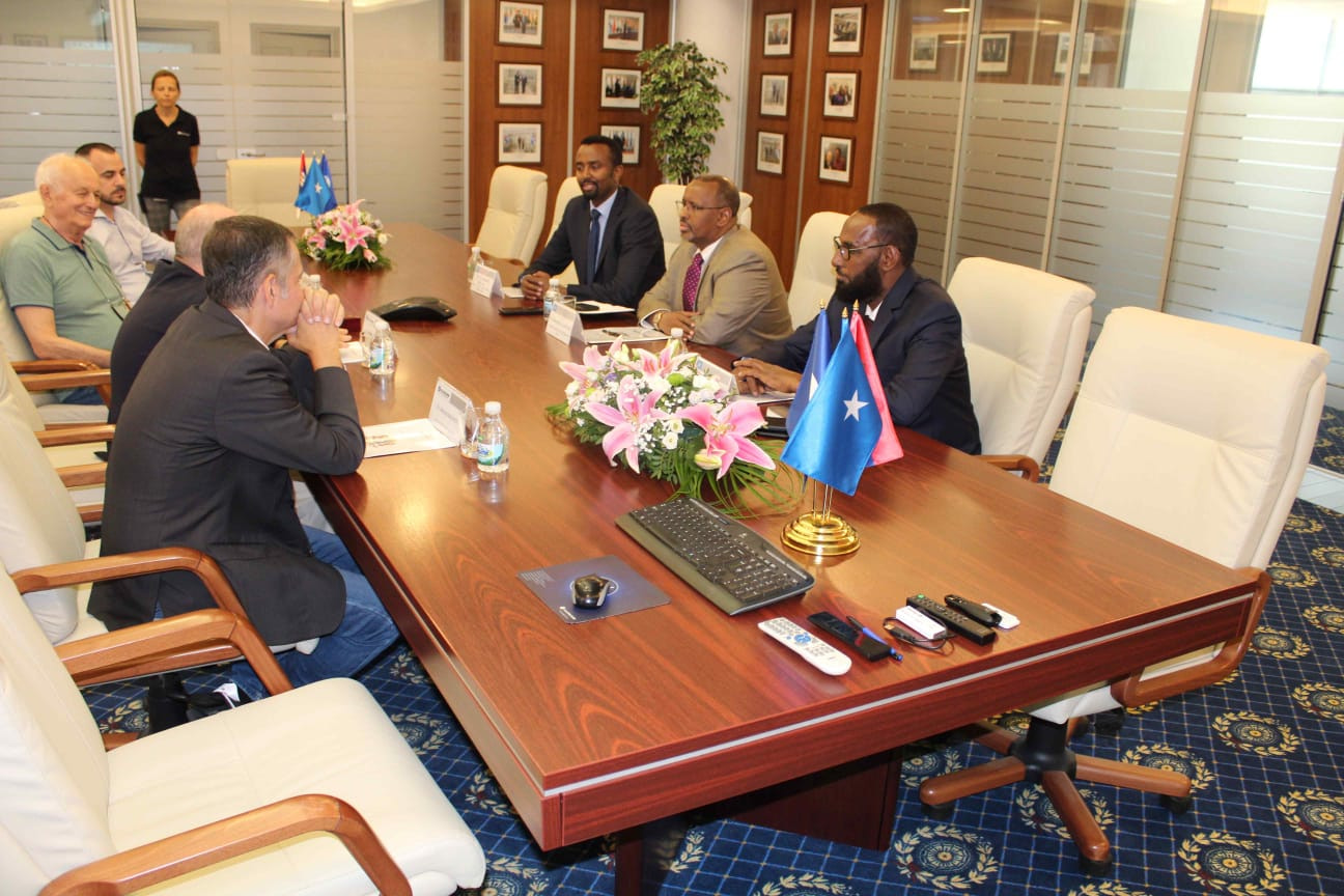 Chairman of Somali Business meets his Serbian counterpart