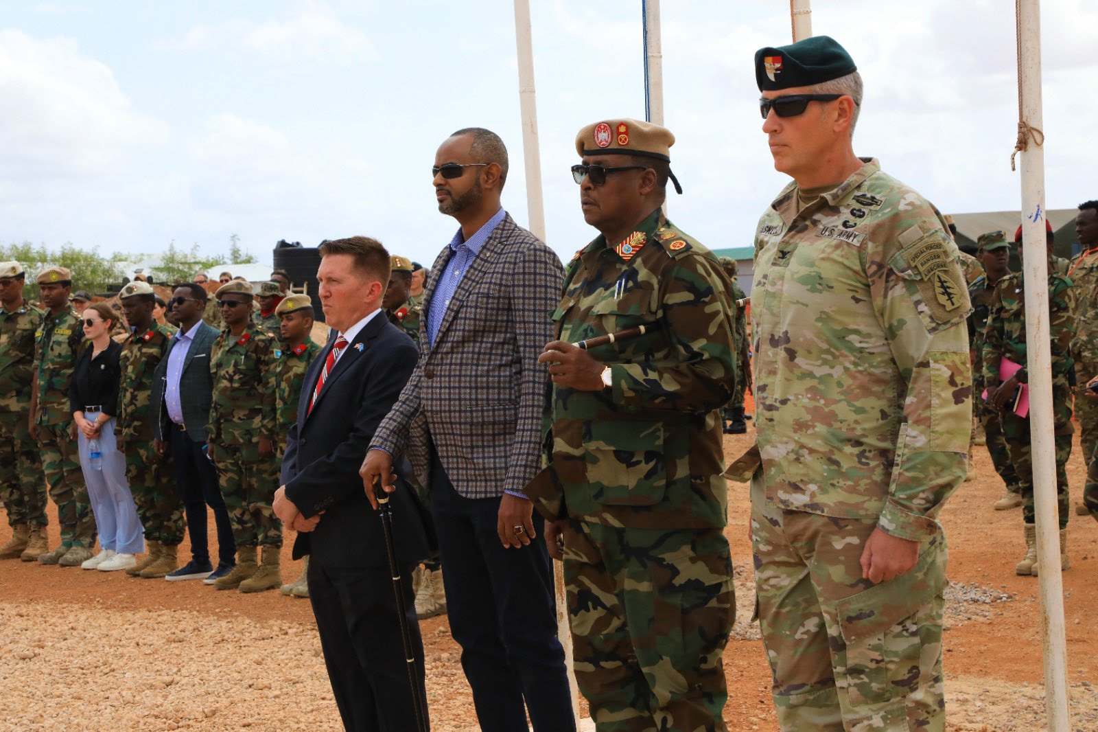 Defense Minister and National Army Chief Conclude Training for Danab Commandos in Somalia