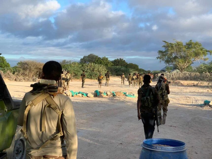 Somali National Army captures new areas from Al-Shabaab