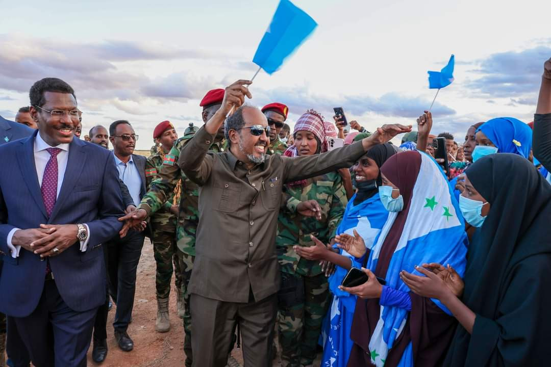 President Hassan Sheikh Mohamud Leads High-Level Delegation to Strengthen Counterterrorism Efforts in Galmudug