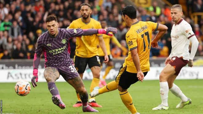 Wolves 2-1 Manchester City: City suffer first league defeat of season