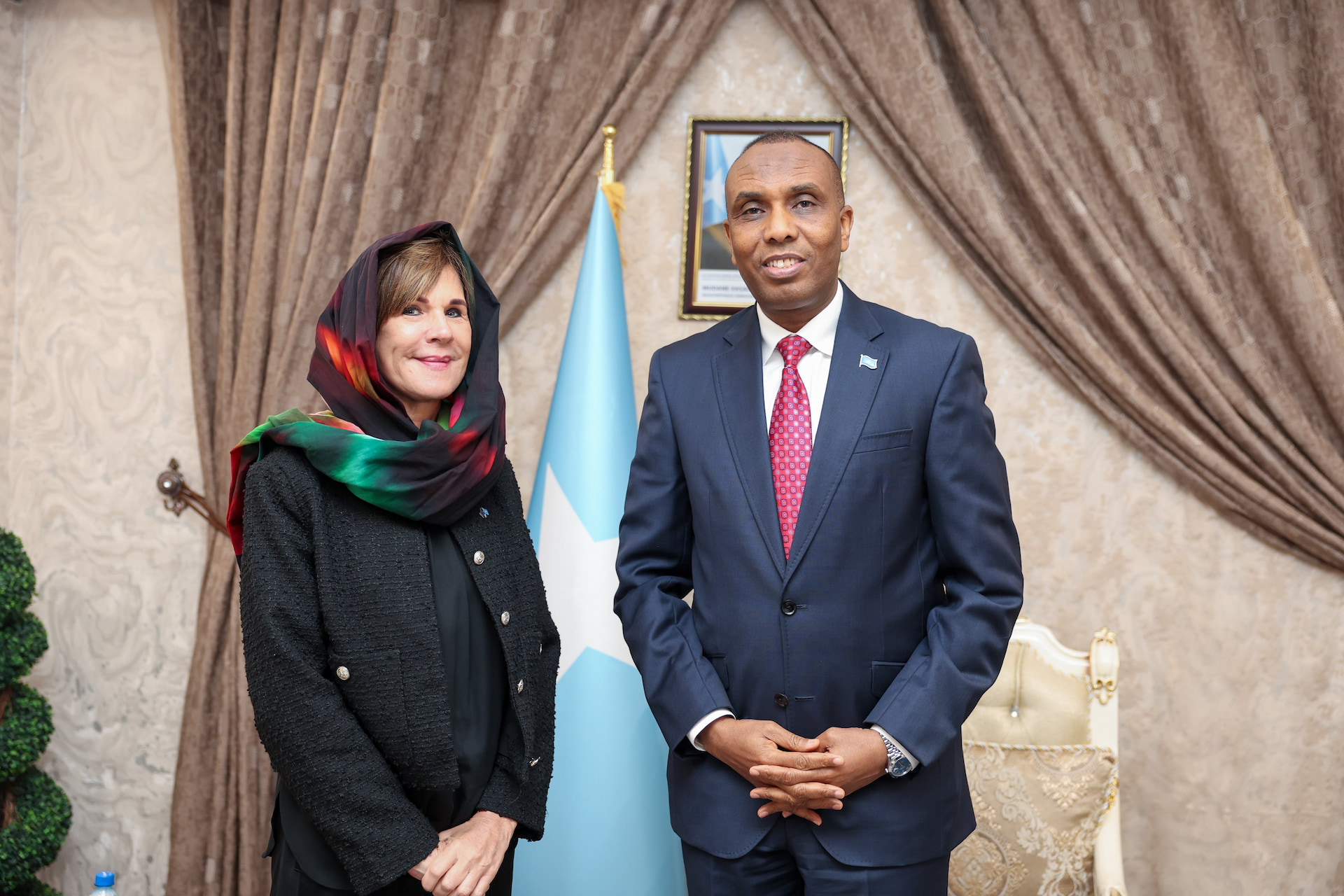 Somalia PM meets EU Ambassador to discuss cooperation and roadmap