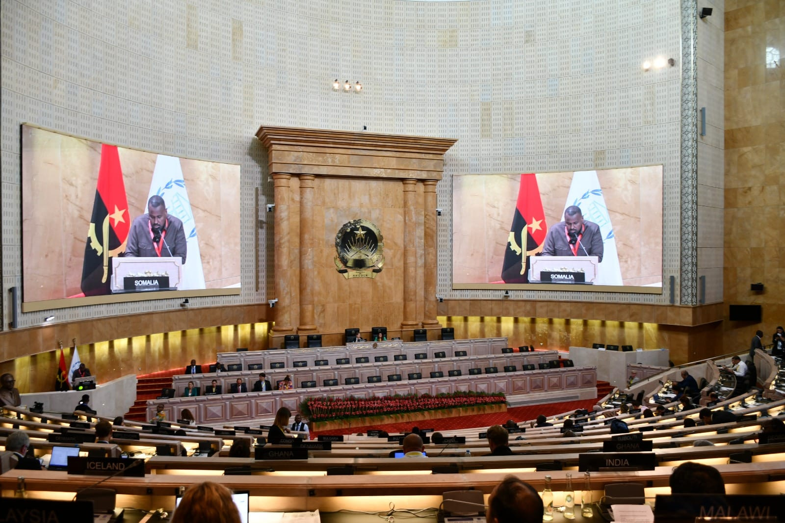 Somali Deputy Speaker attends Inter-Parliamentary Union Conference in Angola