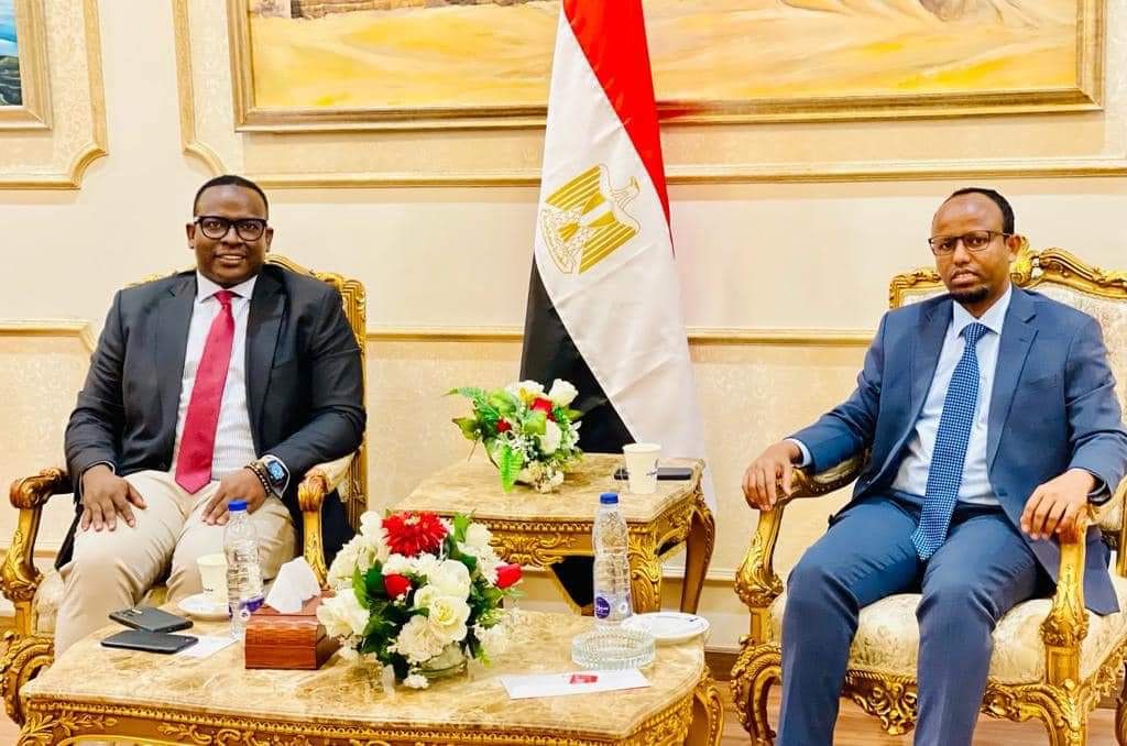Minister of Health and his delegation arrive in Cairo