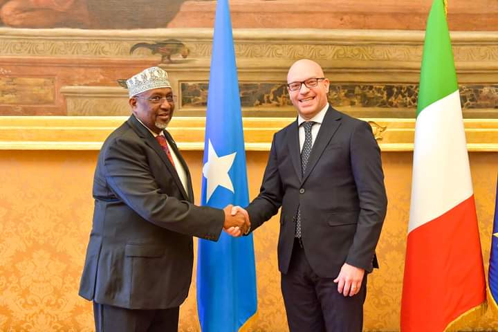 Somali and Italian Parliament Speakers Forge Stronger Ties in Rome