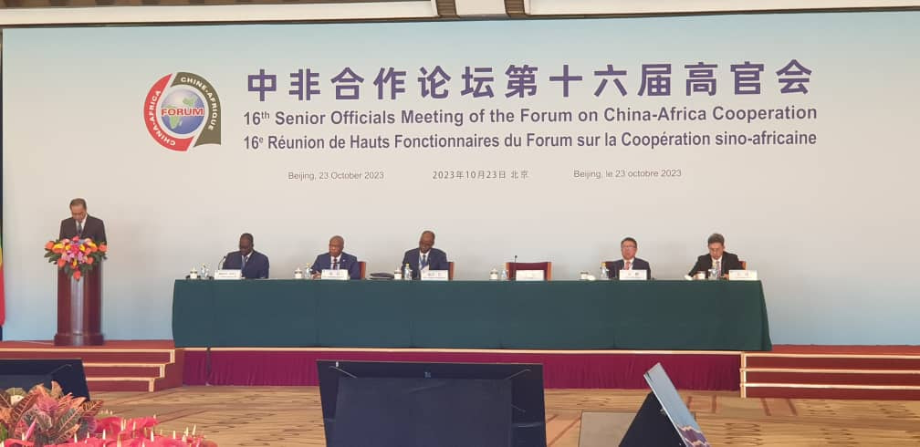 Ambassador Kullane Represents Somalia at 16th FOCAC Senior Officials' Meeting