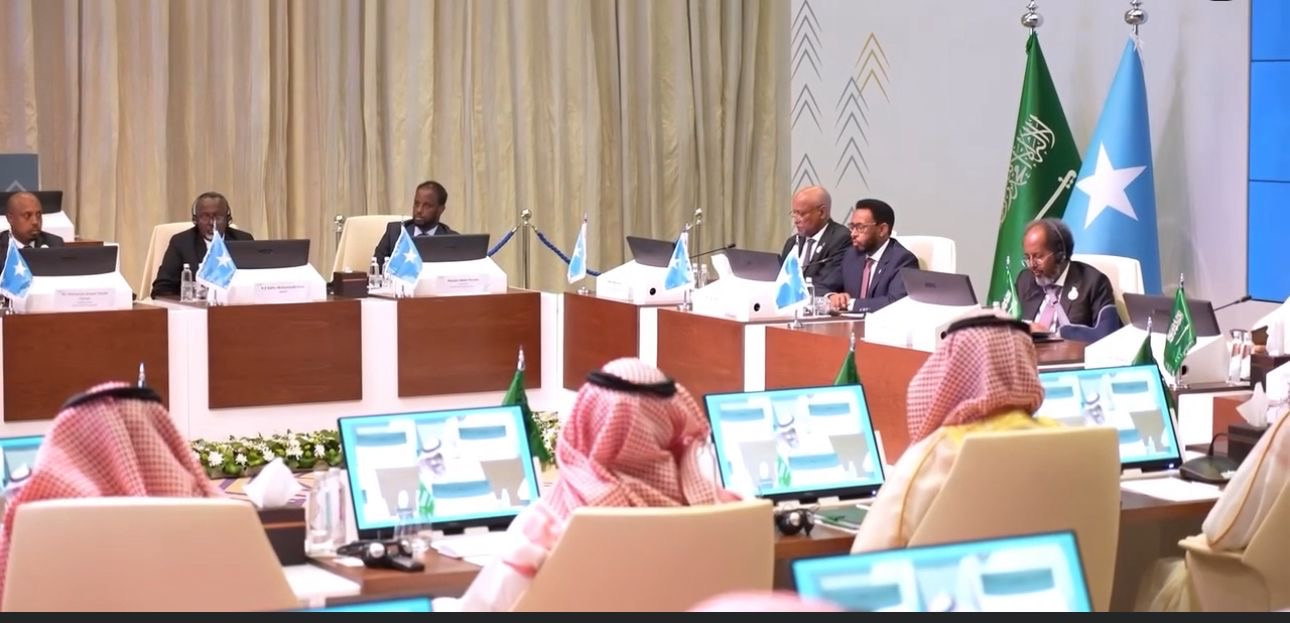 President Hassan Sheikh Presents Investment Vision at the Saudi-Somalia Investment conference