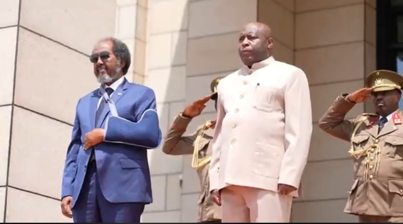 Presidents of Somalia and Burundi Strengthen Bilateral Ties During Key Visit