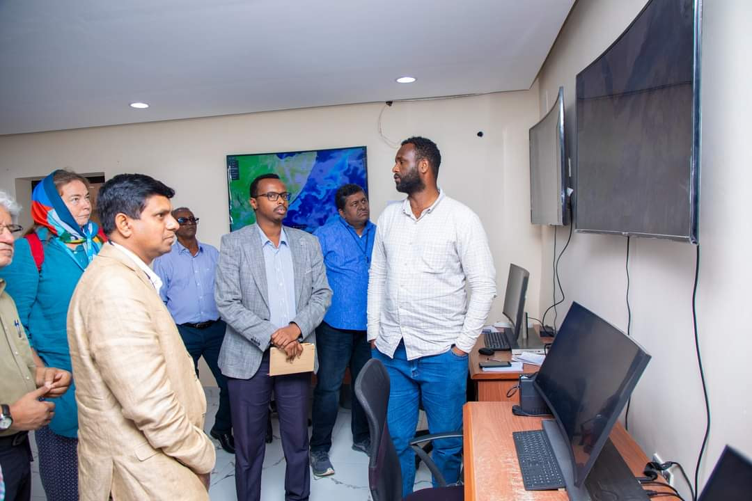 WHO Delegation visits SoDMA office to Enhance Flood Response Efforts