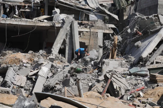 Israel bombs al-Maghazi refugee camp, killing dozens, Gaza officials say