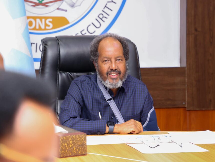 President Hassan Sheikh speaks on the situation of the floods in the country