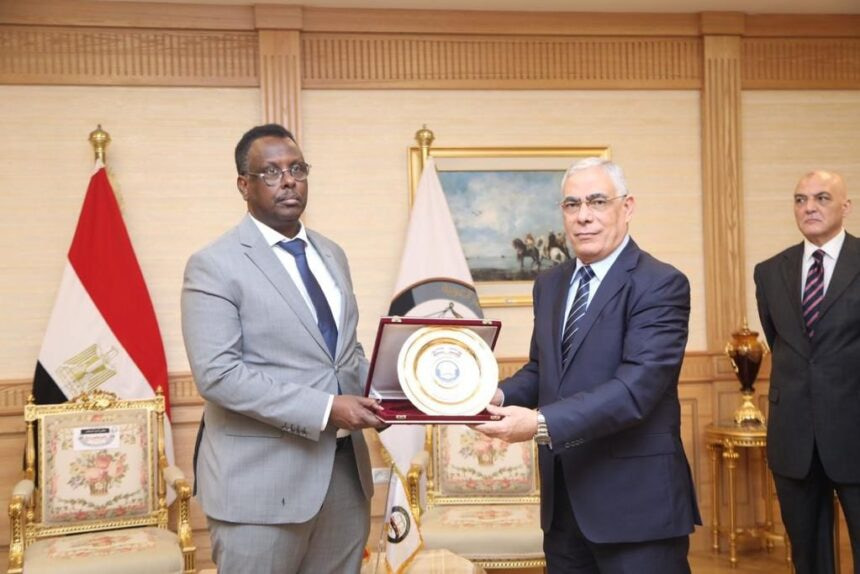Somalia's Minister of Justice Holds Meeting with his counterpart in Egypt