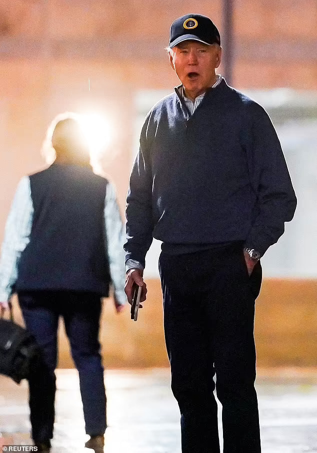 President Biden rushed in a car after vehicle collides into an SUV Motorcade