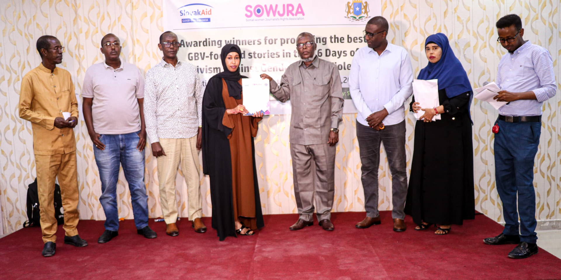 SOWJRA Awards GBV storytelling winners
