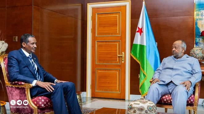 Sudan's Hemedti visits Djibouti amid ceasefire efforts
