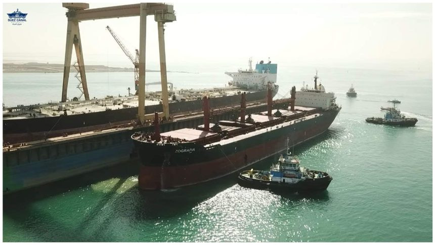 Suez Canal Authority steps up support for ships amid Red Sea tensions