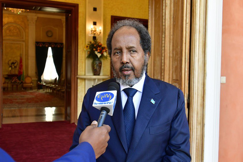 President Hassan Sheikh: Eritrea has always supported Somalia's sovereignty