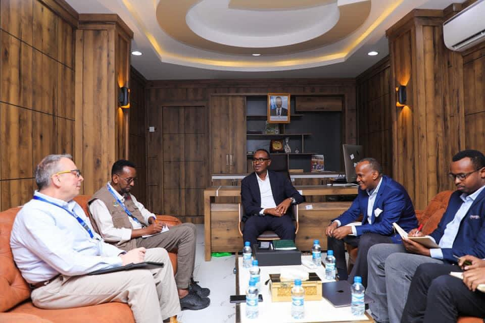 Commissioner of SoDMA meets head of IMC-Somalia