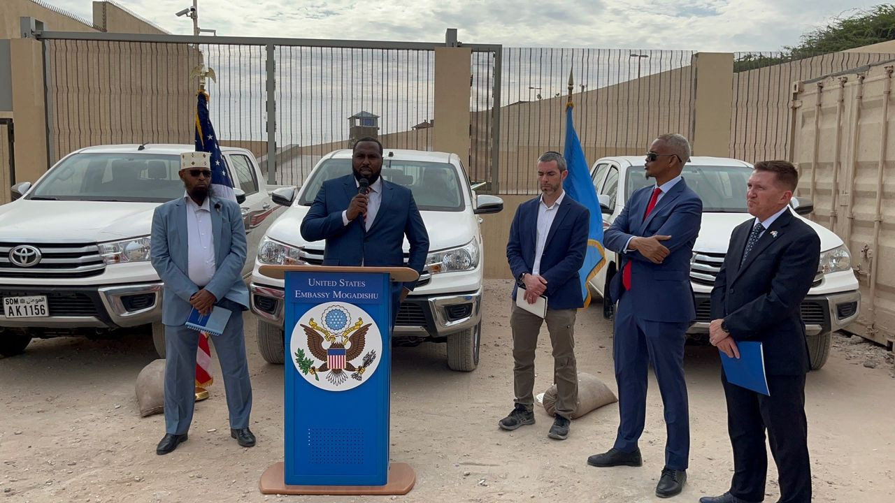 U.S. Embassy in Mogadishu Donates Vehicles to Enhance Somali Justice System