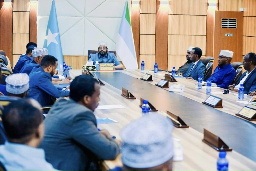 Jubaland cabinet discusses FGM bill, water service and sports reform