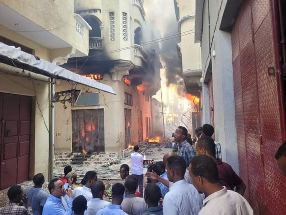 A massive fire engulfs Mogadishu’s Bakaara market
