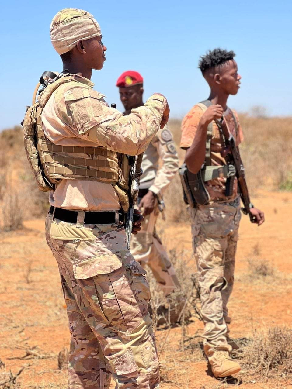 Somali National Army conducts operations in the Lower Shabelle region