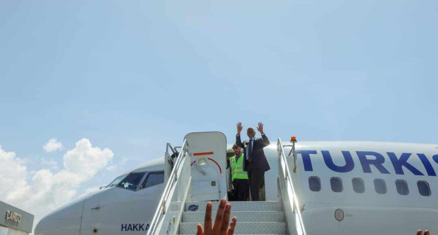 Somali Upper House Speaker Abdi Hashi Abdullahi Heads to Turkey for Key Parliamentary Forum