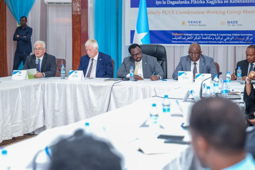 Somalia’s Deputy Prime Minister Chairs Quarterly Meeting on Preventing and Countering Violent Extremism