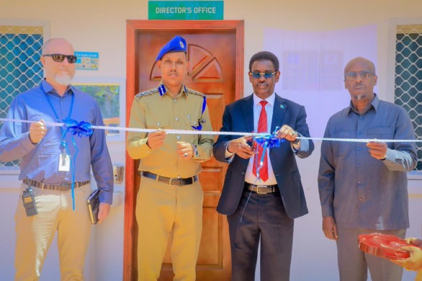 Minister of Internal Security opens newly built facilities for the police