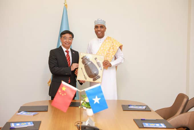 Somalia Bids Farewell to Chinese Ambassador with Gratitude for Strengthened Ties