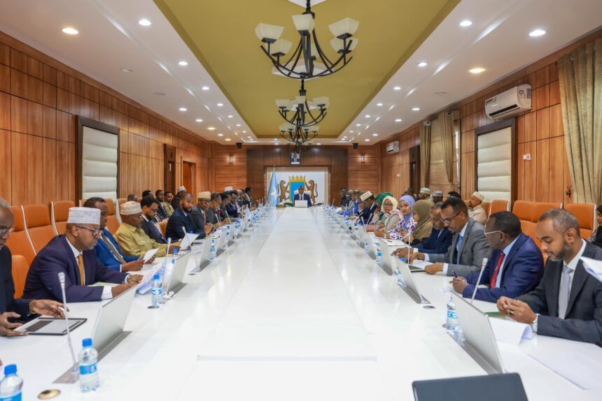 Somali Cabinet Approves Key Bills and Security Reports in Its Weekly Meeting