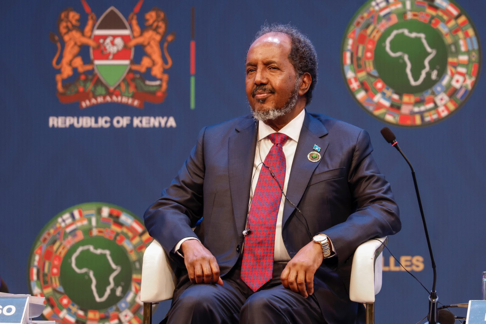 President Hassan Sheikh Mohamud Advocates for Global Solutions at African Development Bank Meetings